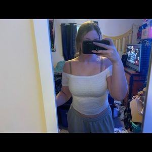 Off the shoulder top